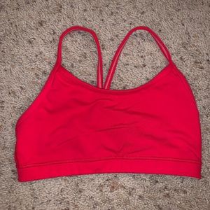Lululemon Red Y Bra